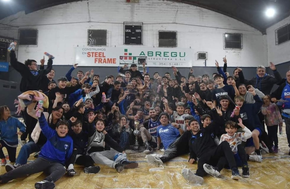 Sportivo Bolívar U13 de Carlos Paz, campeón provincial de básquet, lanzó una campaña solidaria