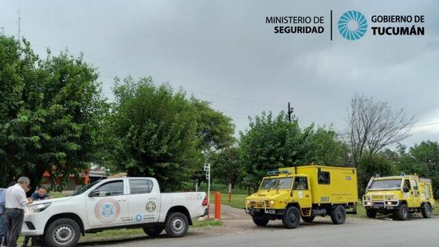 Defensa Civil asistió a los damnificados en Taruca Pampa.