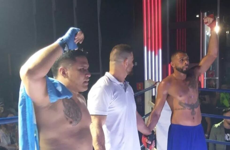 Iguazuenses marcaron presencia en un evento de Box en Foz do Iguazú