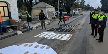 Detuvieron a un hombre que intentó pasar marihuana a Catamarca.
