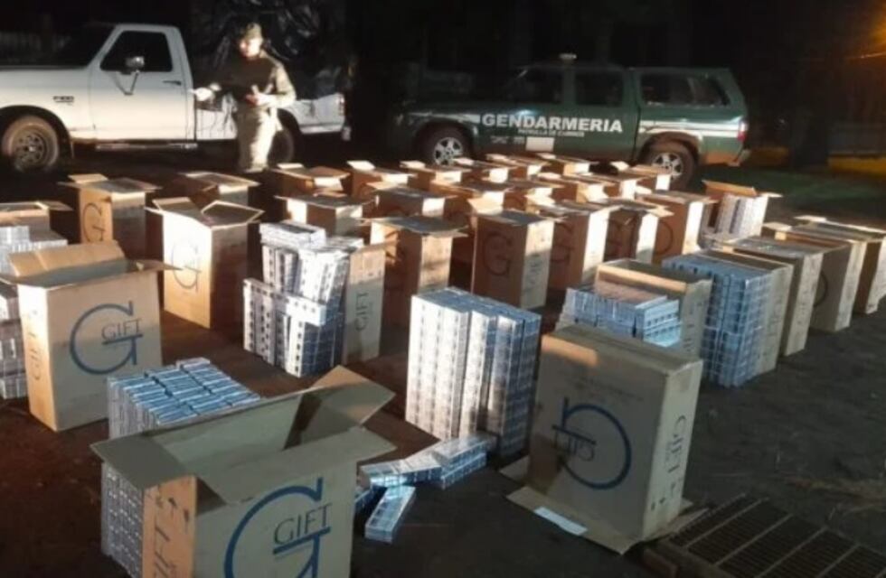 Contrabando en la zona Norte misionera: incautan cigarrillos sin aval aduanero