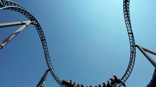 Los jóvenes se hicieron virales en TikTok por sus videos en el parque de diversiones.