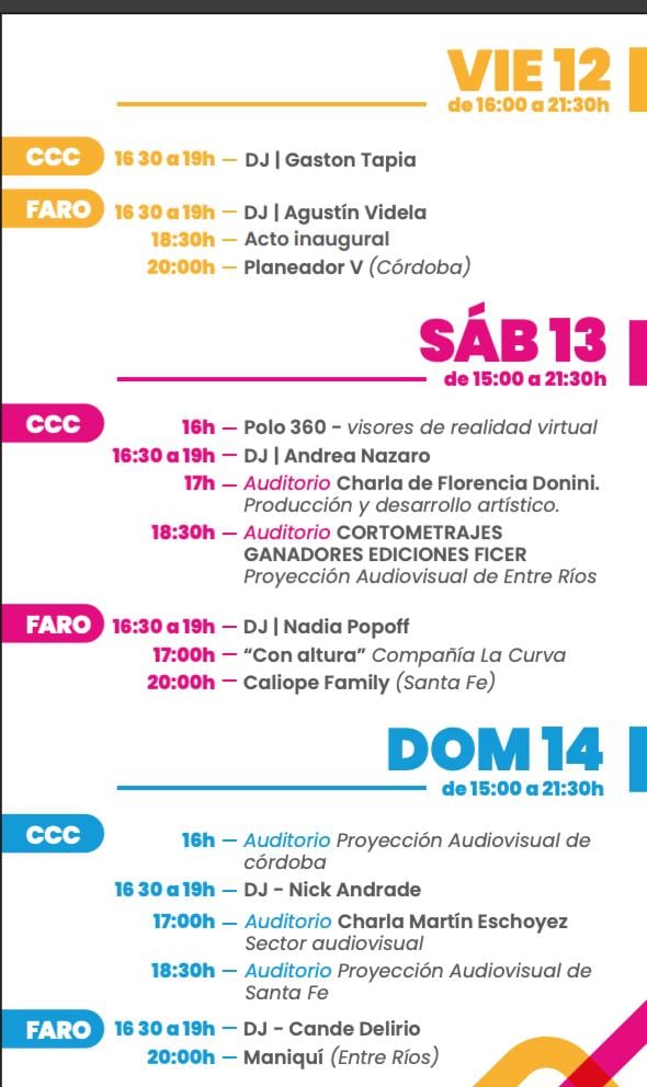 Las actividades de la Feria del Centro en Córdoba.
