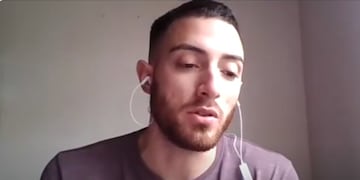 "Es una pena y una injusticia", dijo Manuel Robles, estudiante de la Universidad Nacional del Sur sobre los exámenes de residencias médicas.  (Captura de video).