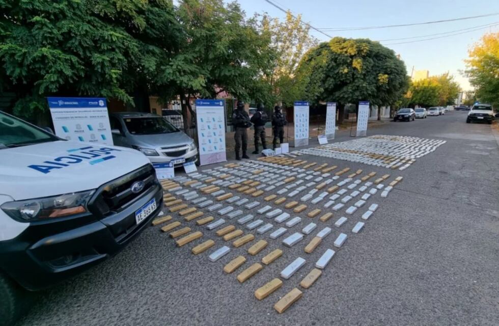 Bahía Blanca: secuestraron 500 kilos de marihuana en barrio Pacífico