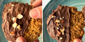 Cómo hacer galletitas de avena, naranja y chocolate: la receta con 10 ingredientes