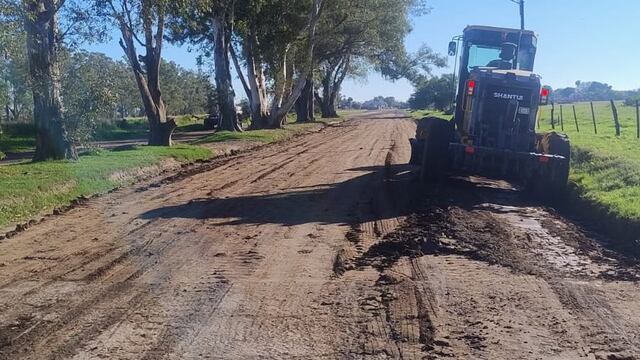 Trabajos en canales de Rafaela