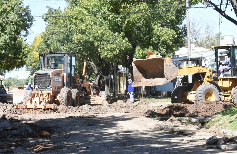 El barrio San José ya sumó 8 cuadras pavimentadas