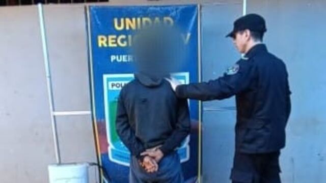 Detienen a un individuo y recuperan objetos robados en Comandante Andresito.