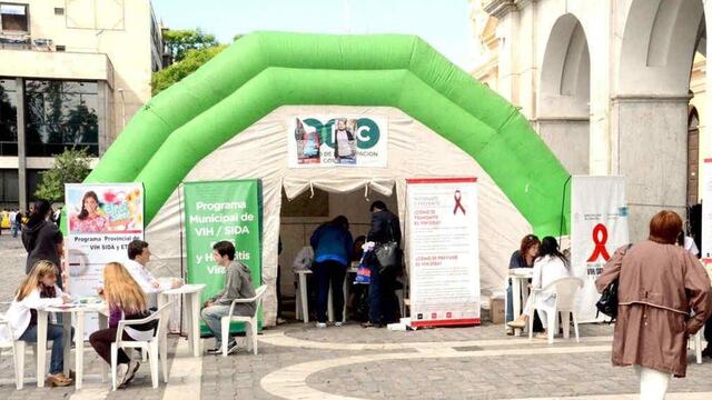Testeos gratuitos en Córdoba. (Foto: Municipalidad de Córdoba).