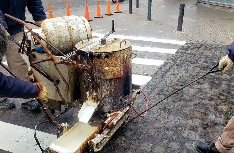 Realizan en Tandil mejoras en calles de la ciudad