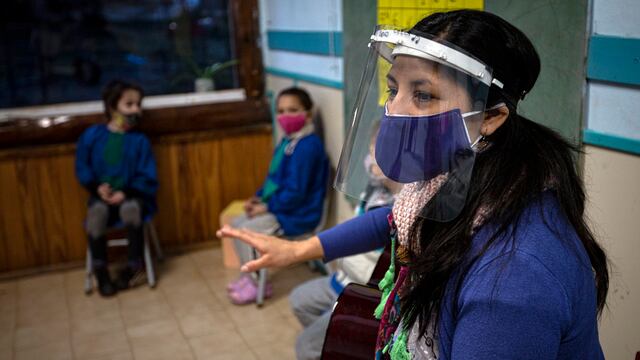 Este miércoles vuelven las clases presenciales en 15 localidades del departamento Foto: Eugenia Neme