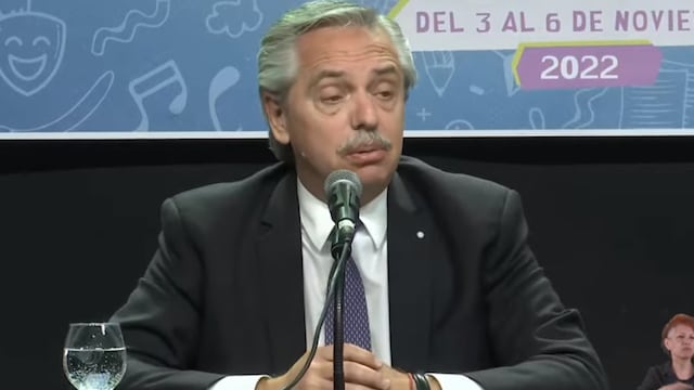 Alberto Fernández catalogó a su gestión al frente de Gobierno, refiriéndose a que tiene "la tranquilidad de la tarea cumplida”. Captura de video.