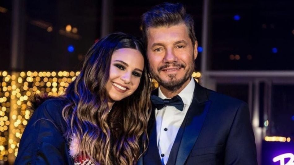 Marcelo Tinelli y su hija Juana