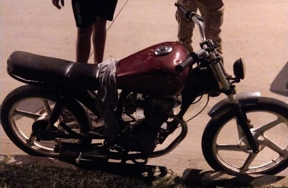 Recuperaron una moto sustraída