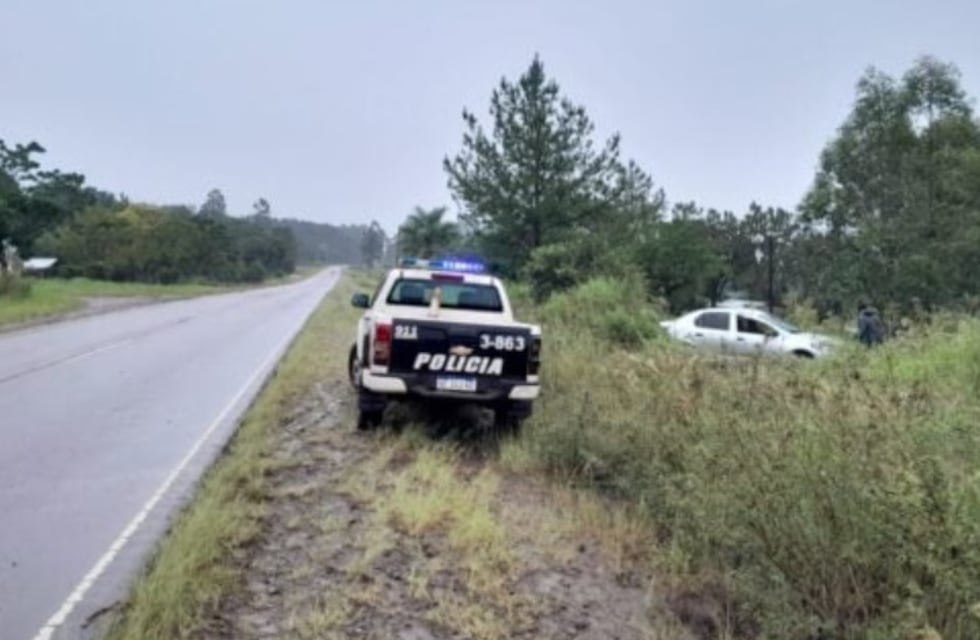 Intentó esquivar un perro y terminó ocasionando un siniestro en El Alcázar