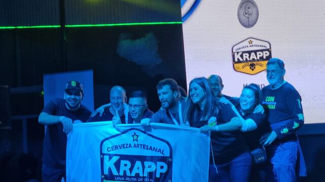 Cerveza artesanal Krapp de Valle María.