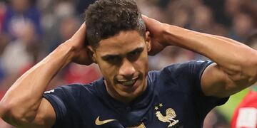Raphael Varane solo perdió una final en toda su carrera. Foto: Getty
