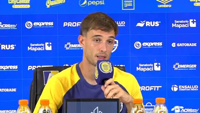 Komar no sólo habló de fútbol, también se expresó sobre la situación de Rosario