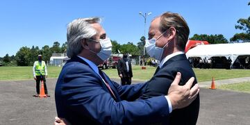 Gustavo Bordet recibió a Fernández en Concordia