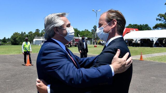 Gustavo Bordet recibió a Fernández en Concordia