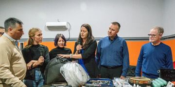 Arroyito recibió 10 millones de pesos en instrumentos musicales de la Universidad del Norte de Florida