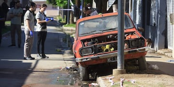 Brutal asesinato en Córdoba de una mujer en barrio Las Flores II. (José Gabriel Hernández / La Voz)