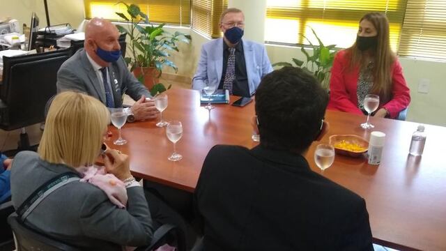 Eldorado: el gobernador del Distrito Rotary arribó a la ciudad.