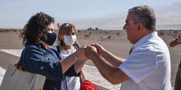 Vizzotti llegó a Catamarca.