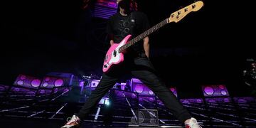 Mark Hoppus en el escenario. (Instagram: @markhoppus)