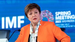 Kristalina Georgieva, titular del FMI. Foto: AP