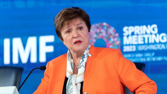 Kristalina Georgieva, titular del FMI. Foto: AP