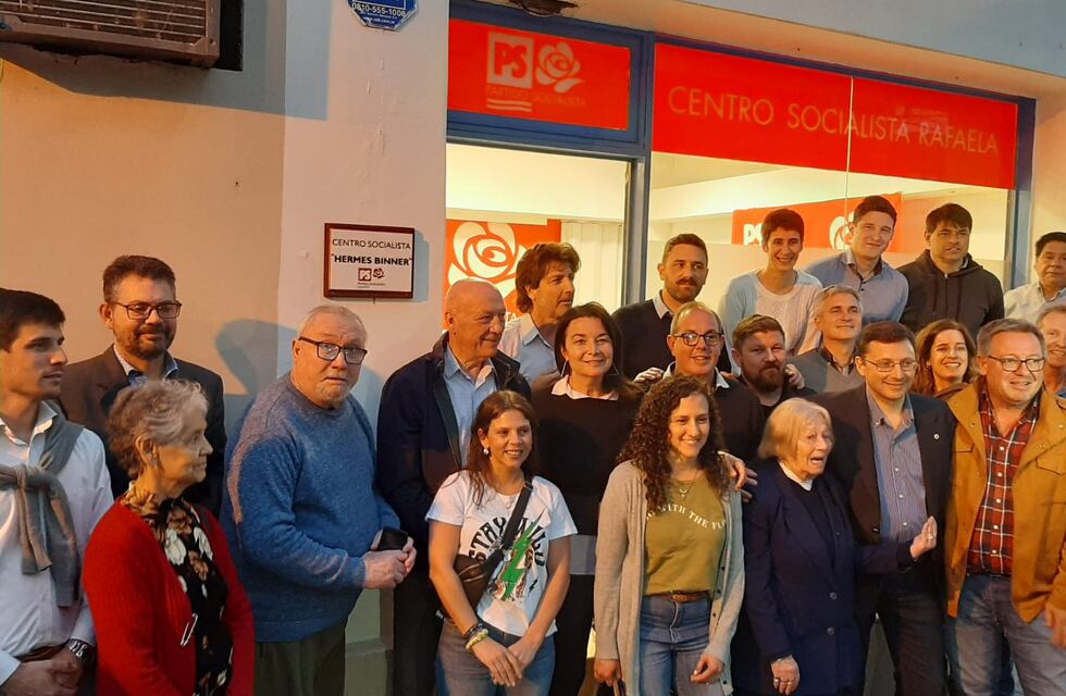 El Socialismo recordó a Hermes Binner en Rafaela