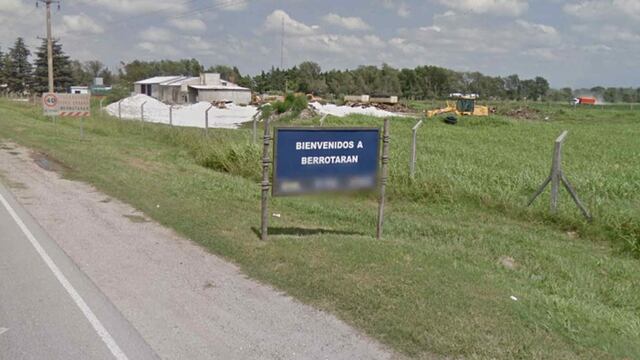 Zona. Berrotarán. (Captura/©Google Street View)