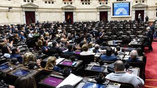 La Cámara de Diputados sesiona por el escándalo cripto (Foto: HCDN)