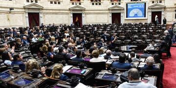 La Cámara de Diputados sesiona por el escándalo cripto (Foto: HCDN)
