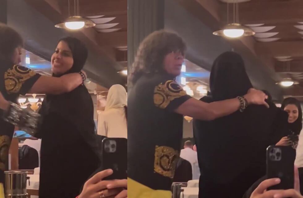 “¡No se puede besar acá!”: el incómodo momento que vivió La Mona Jiménez con una mujer qatarí