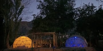 Ecodomos en Pedernal, "El Rancho del Tata Lito"