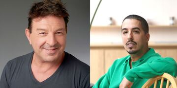 ¡Se picó en Bake Off Famosos! Damián De Santo y Nacho Elizalde tuvieron un “fogoso” encuentro en la cocina