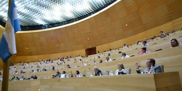 Sesion de la Legislatura de Córdoba. (foto: Javier Ferreyra)