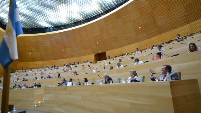 Sesion de la Legislatura de Córdoba. (foto: Javier Ferreyra)