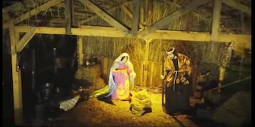El tradicional Pesebre de la Comuna de Río Seco.