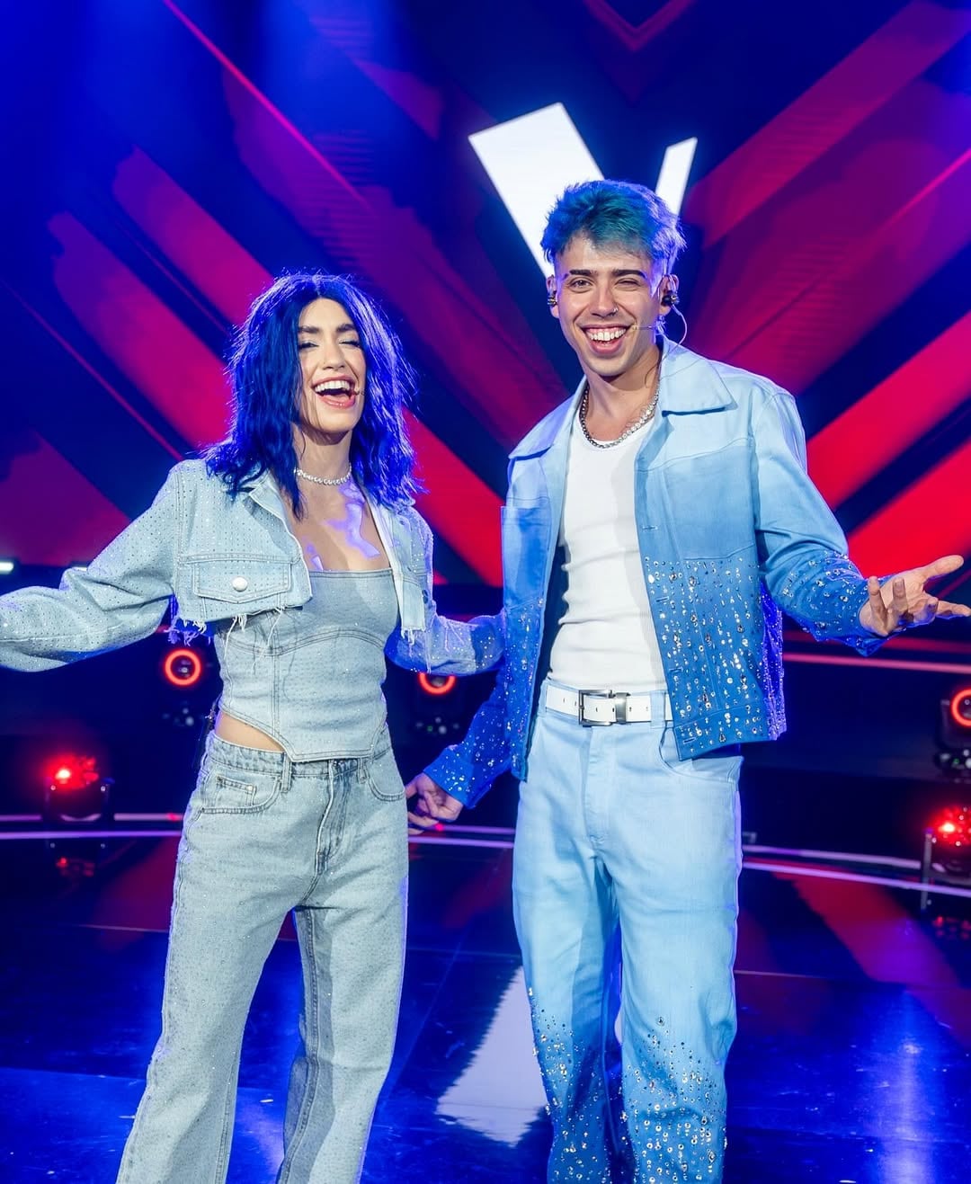 Lali imitó a Luck Ra en La Voz Argentina
