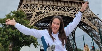 Elizabeth Noriega natación Arroyito en París