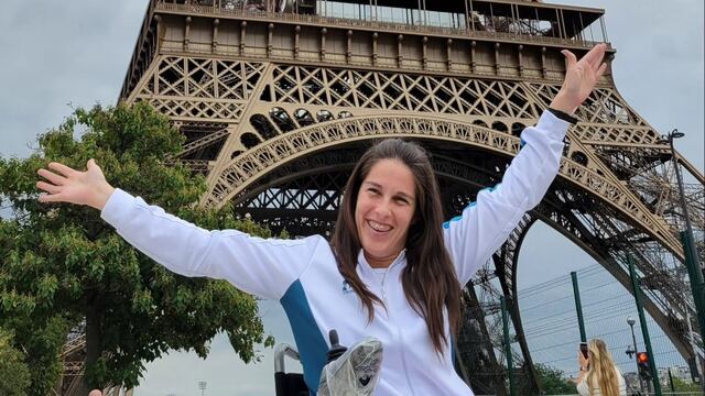 Elizabeth Noriega natación Arroyito en París