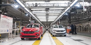 El Fiat Cronos se fabrica en la planta del barrio de Ferreyra, en Córdoba Capital. (Gentileza Grupo Stellantis)