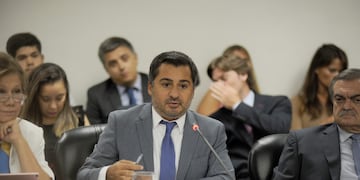 Diego Molea en el Consejo de la Magistratura.