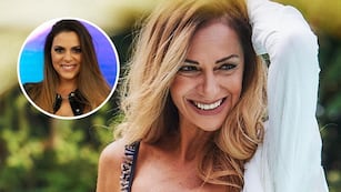 La mamá de Belu Lucius encendió Instagram posando desde la playa en microbikini.