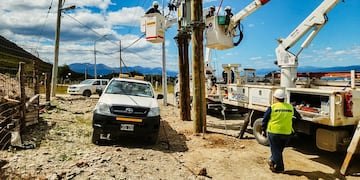 Finalizaron las obras para conectar el servicio a 600 terrenos de la urbanización San Martín