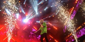 Lit Killah paró un show por dos personas desmayadas.